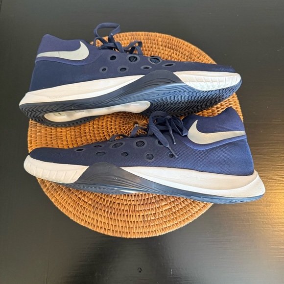 Nike Zoom Men's Navy Blue Athletic Shoes basketball size 18 - Picture 7 of 12